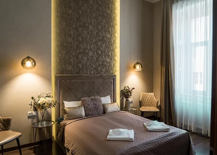 Dohany Dreamy Delight Luxury Apt With Sauna